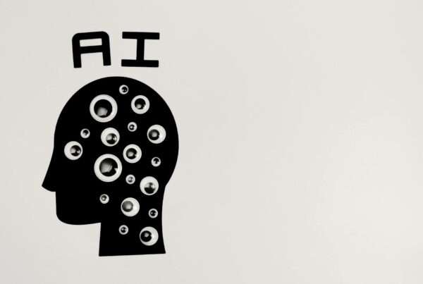 AI artificial intelligence technology illustration representing AI usage policy for business