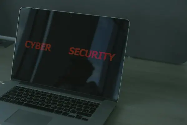 Laptop screen displaying cybersecurity concepts representing a cloud security assessment