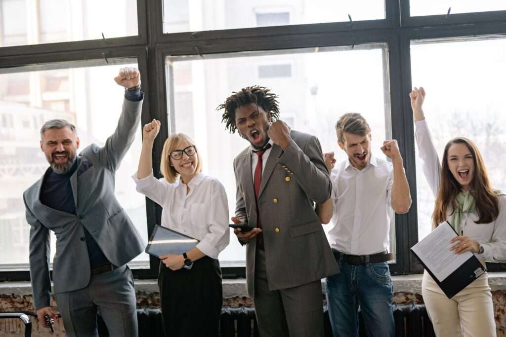 Diverse Cytranet team members celebrating a major partner award win in 2026