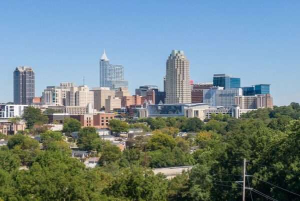 Downtown Raleigh, North Carolina skyline