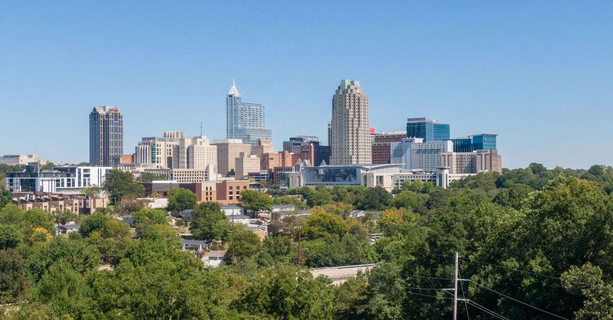 Downtown Raleigh, North Carolina skyline