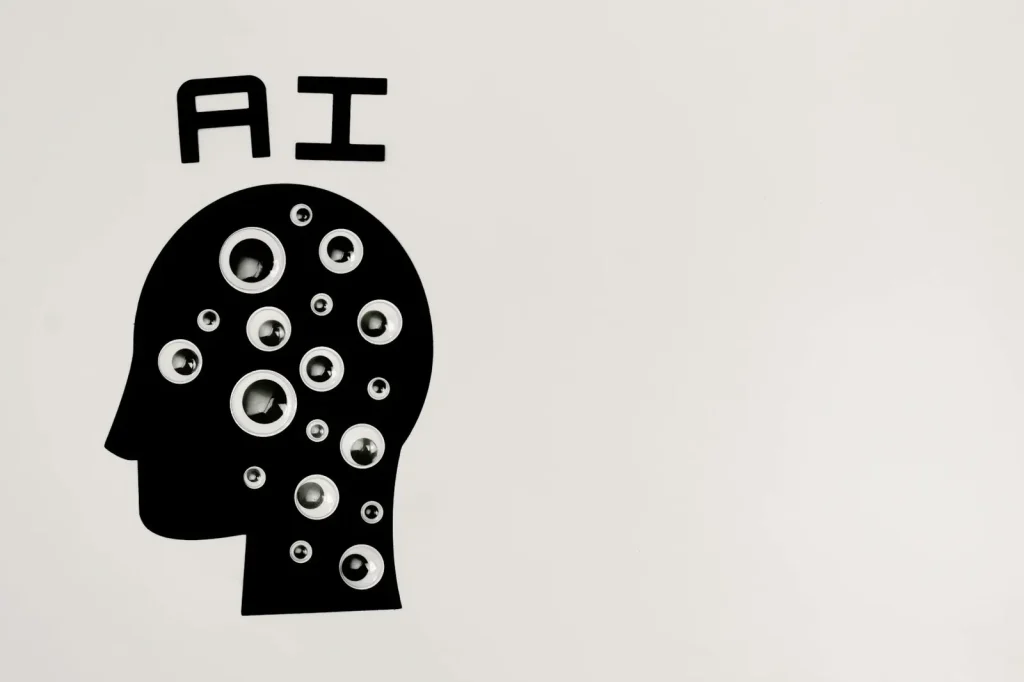 AI artificial intelligence technology illustration representing AI usage policy for business